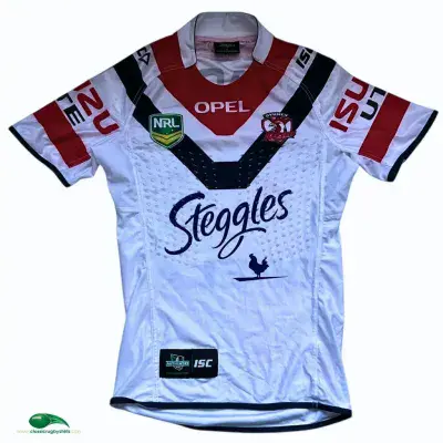 2013 Sydney Roosters Player Issue Away Rugby League Shirt Medium