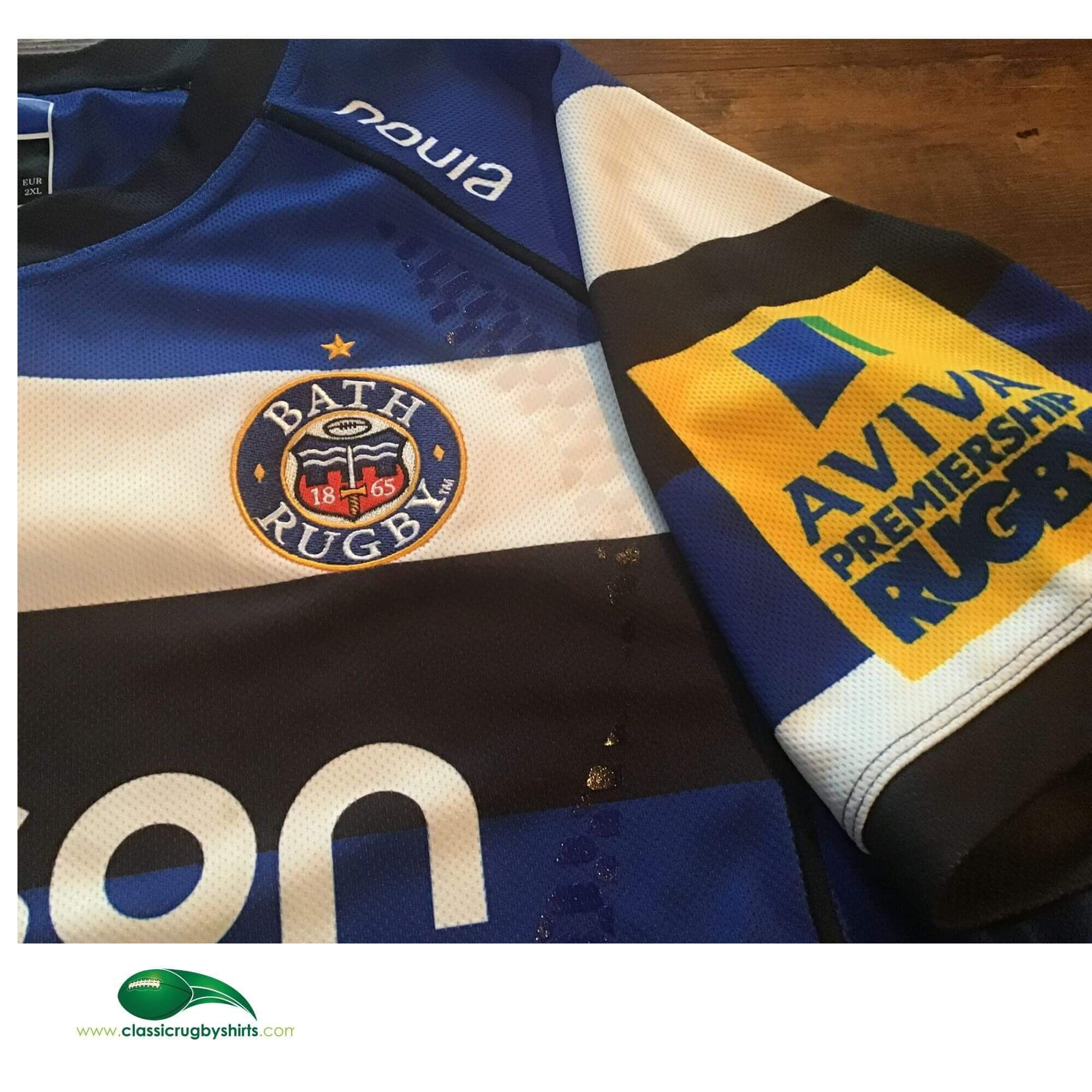 World Rugby Shirts | 2014 Bath Vintage Old Jerseys