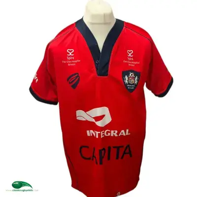 2014 2015 Bristol Rugby Union Away Shirt Large