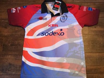 2014 2015 British Army BNWT Union Jack Rugby Union Shirt Adults Large