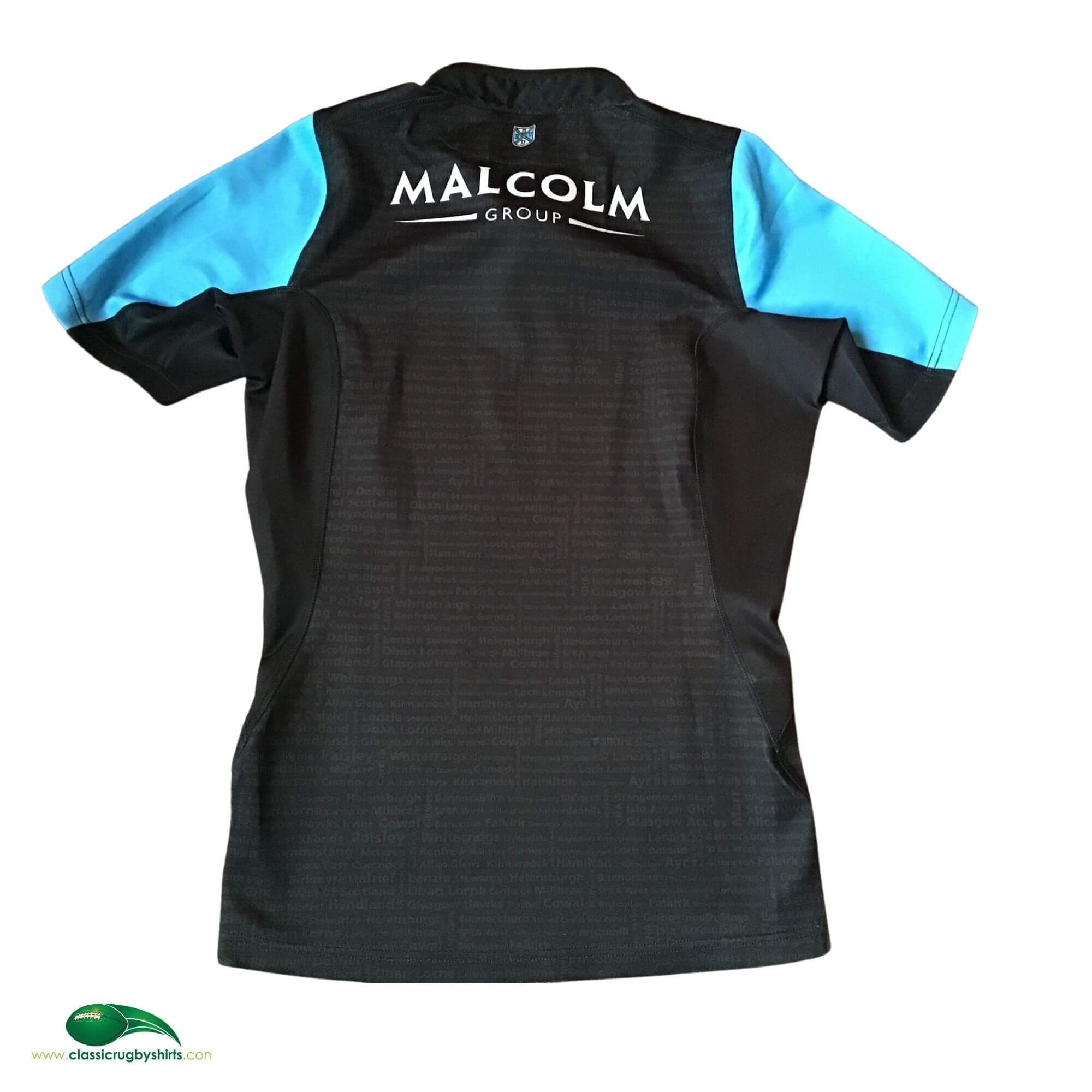 Maillot De Rugby Glasgow Warriors 2014-2015 - Macron - Domicile - Taille L