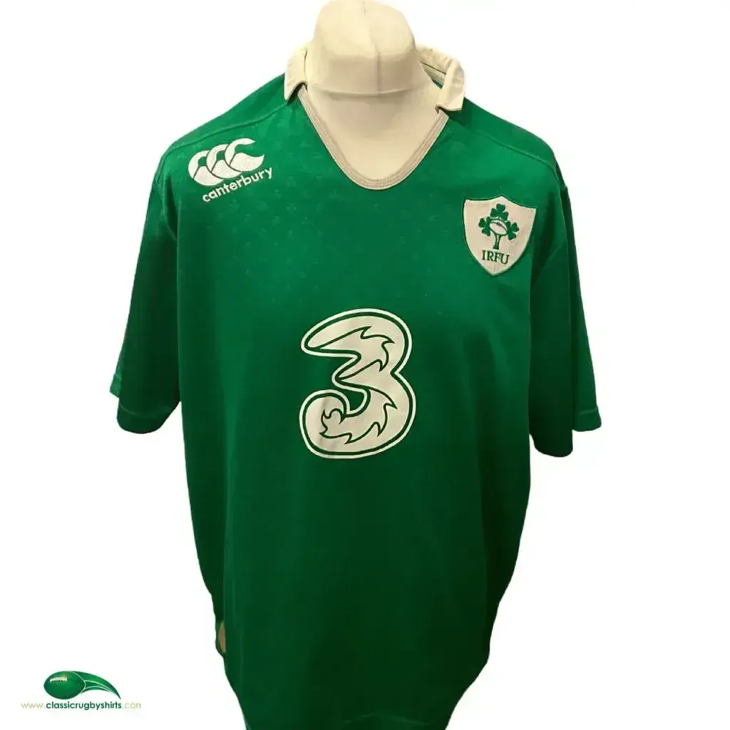 Maillot Rugby Irlande Canterbury – Joueur 2014/2015 Taille 2XL