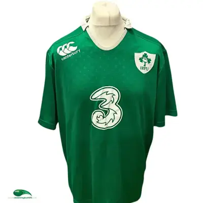 2014 2015 Ireland Rugby Union Shirt 2XL