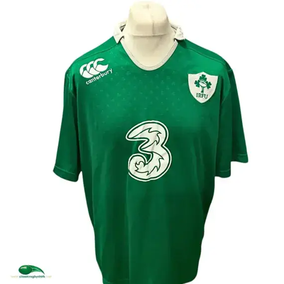 2014/15 Ireland Rugby Shirt | Old Official Canterbury Jersey