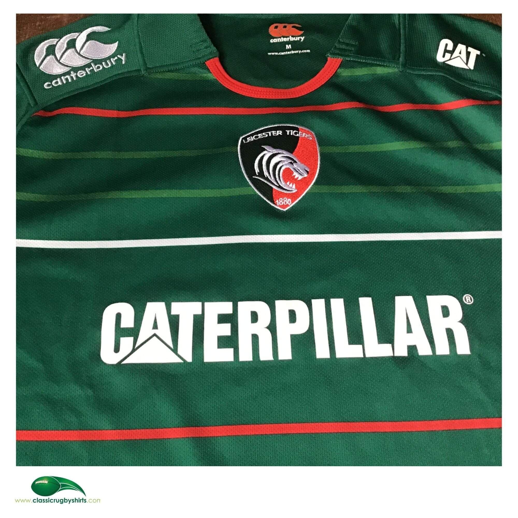 Maillot Domicile Leicester Tigers Rugby Union 2014/2015 Canterbury - Taille M - Occasion EXCELLENT