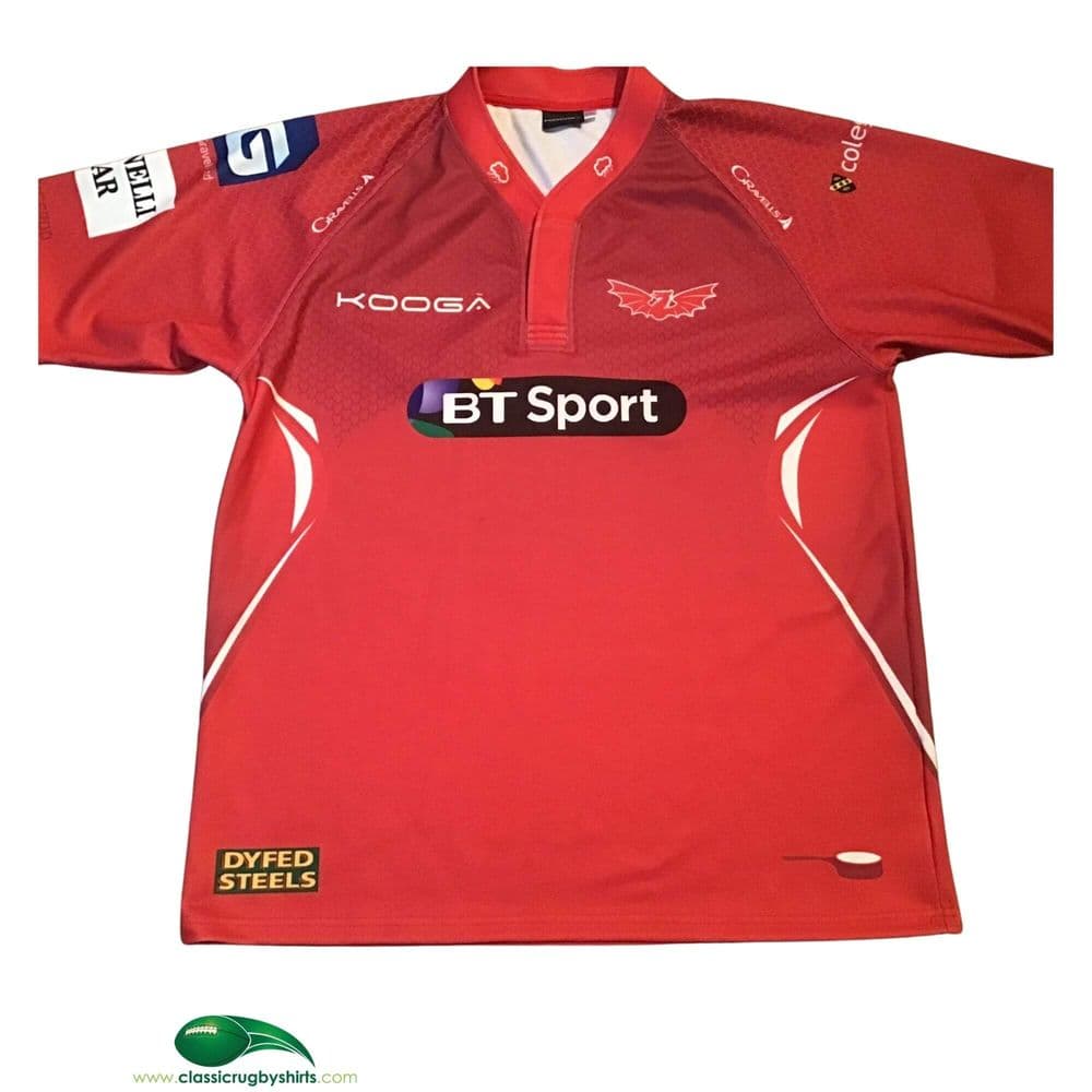 Classic Rugby Shirts | 2014 2015 Scarlets Vintage Old Jerseys