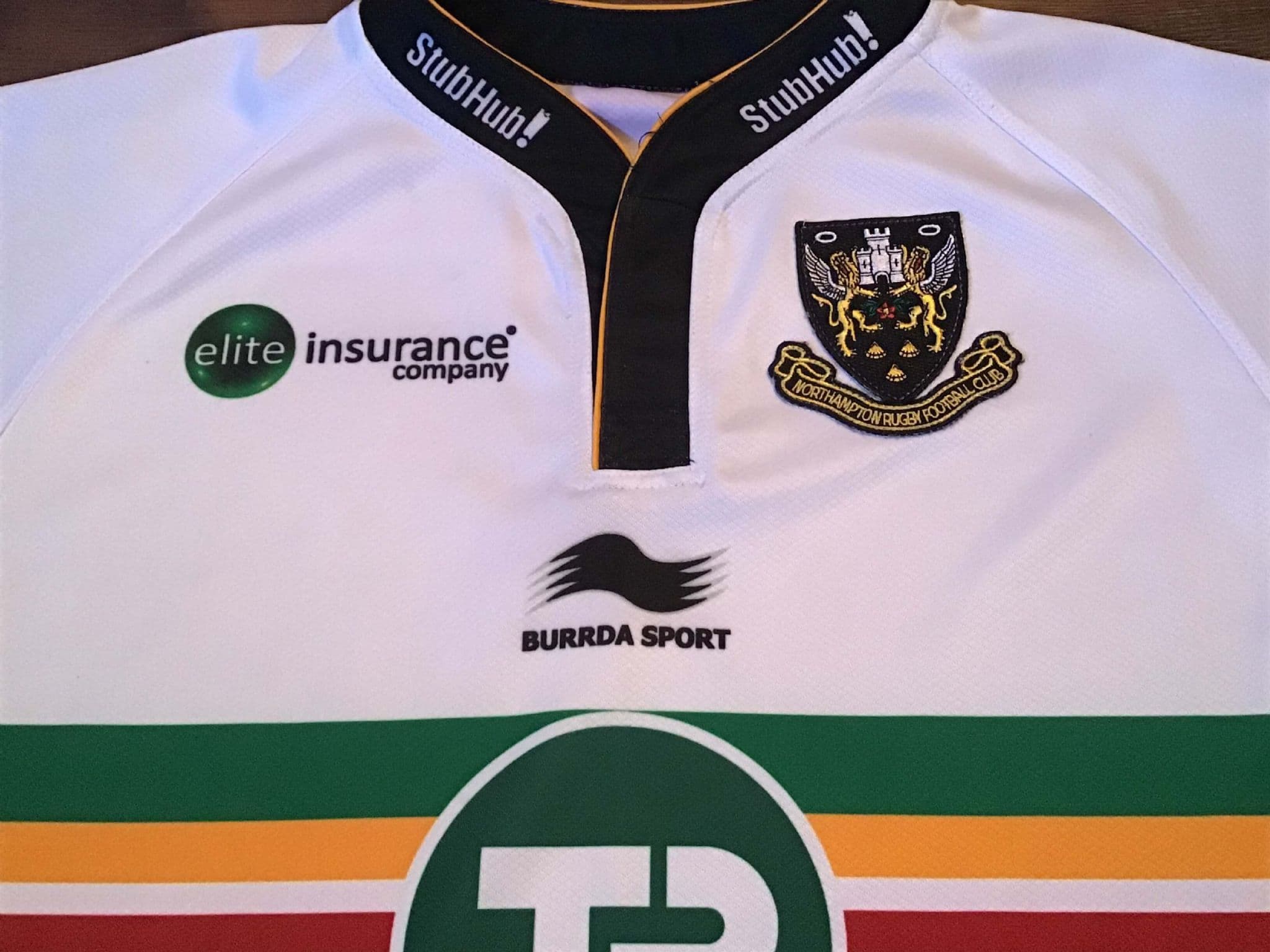 Maillot Domicile Northampton Saints 2014/2015 - Taille XL - Neuf Avec étiquette - Marque Burrda Sport