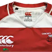 2014/15 Orkney Rugby Shirt | Old Official Canterbury Jersey