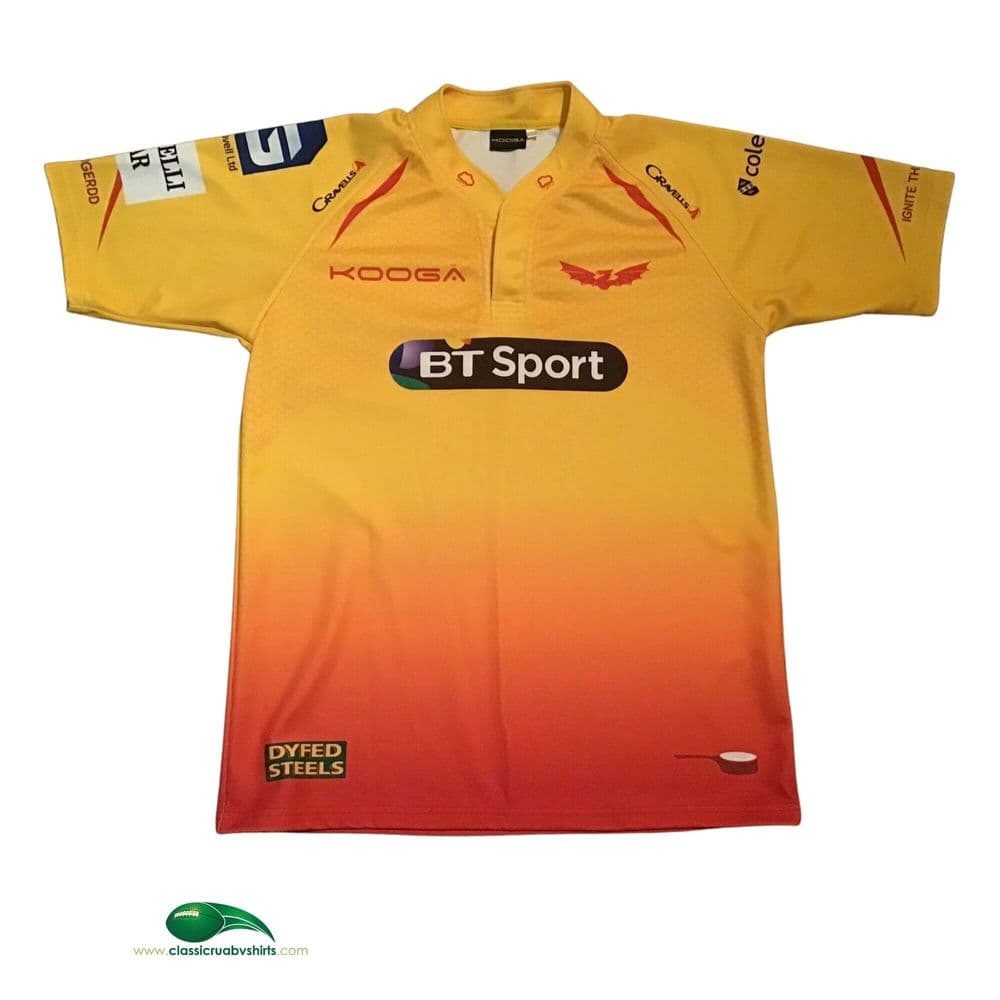 World Rugby Shirts | 2014 Scarlets Vintage Old Jerseys