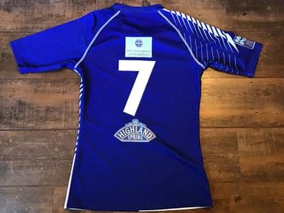 2014 2015 Scotland Player Issue No 7 Rugby League Shirt Medium