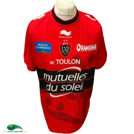 2014/15 Toulon Rugby Union Jersey Large | Classic Rugby Shirts