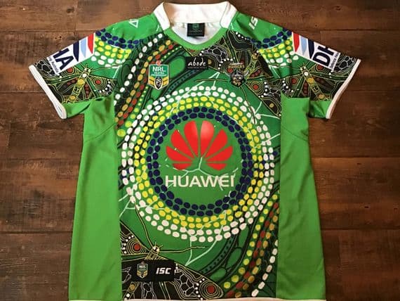 Old Rugby Shirts | 2014 Canberra Raiders Vintage Jerseys