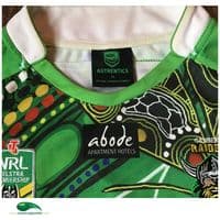 World Rugby Shirts | 2014 Canberra Raiders Indigenous Vintage Old Jerseys