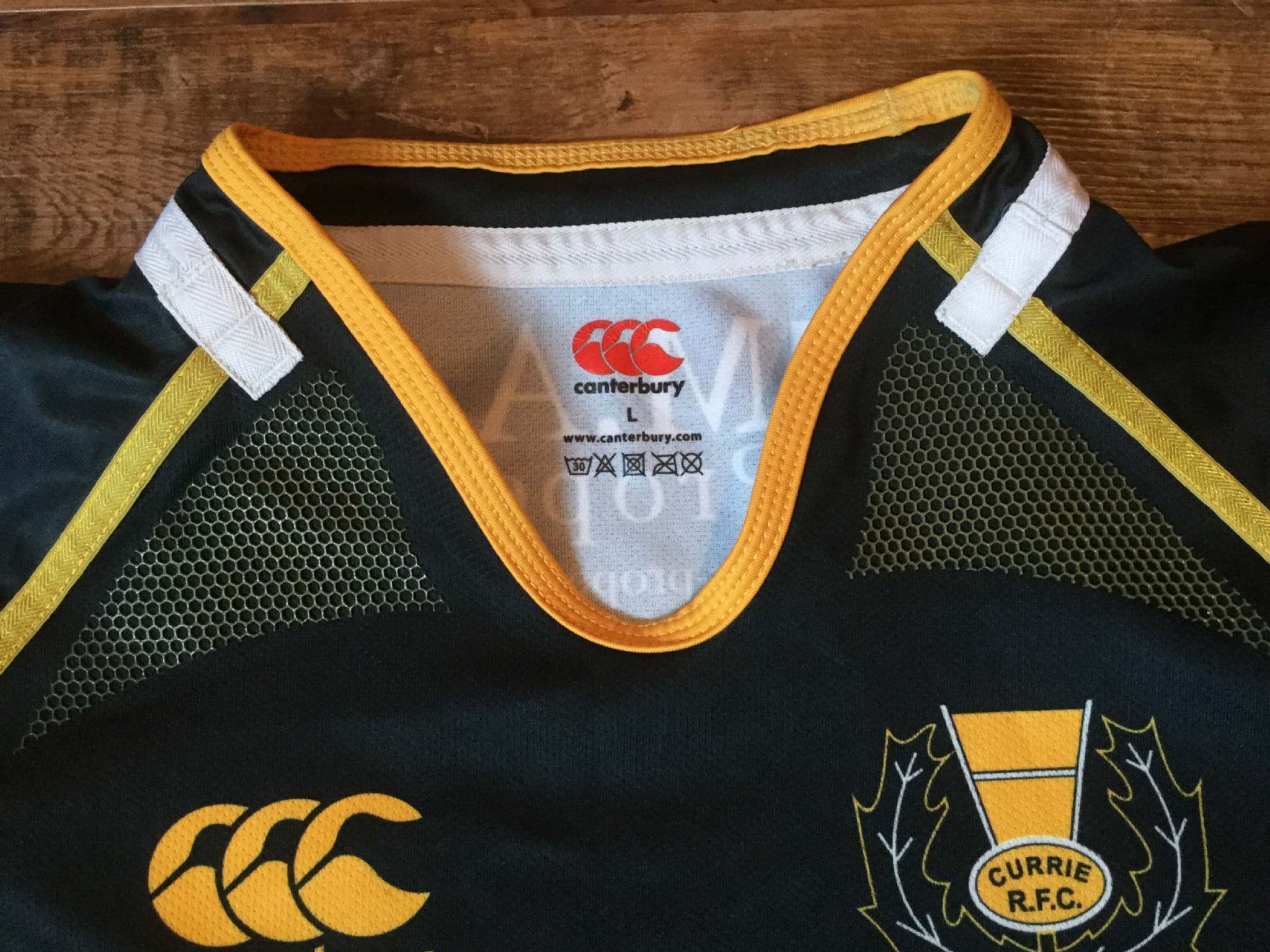 Maillot Rugby SC Le Rheu homme porté #14 BLK intersport