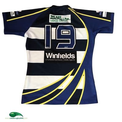2014 Devon Sharks No 19 Player  Rugby League Shirt Large