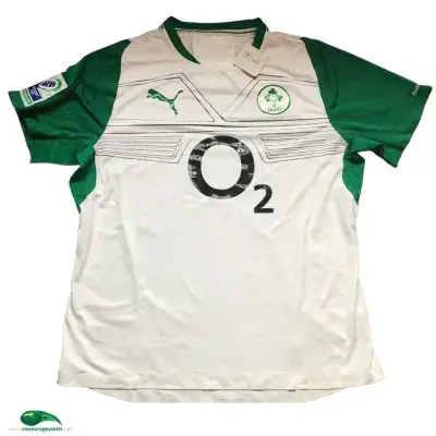 2014 Emerging Ireland BNWT Player Issue Rugby Union Away Shirt 3XL