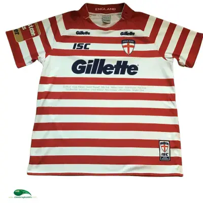 2014 England Rorkes Drift Rugby League Shirt Adults 2XL