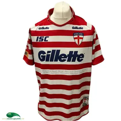 2014 England Rorkes Drift Rugby League Shirt Adults Large Limited Edition
