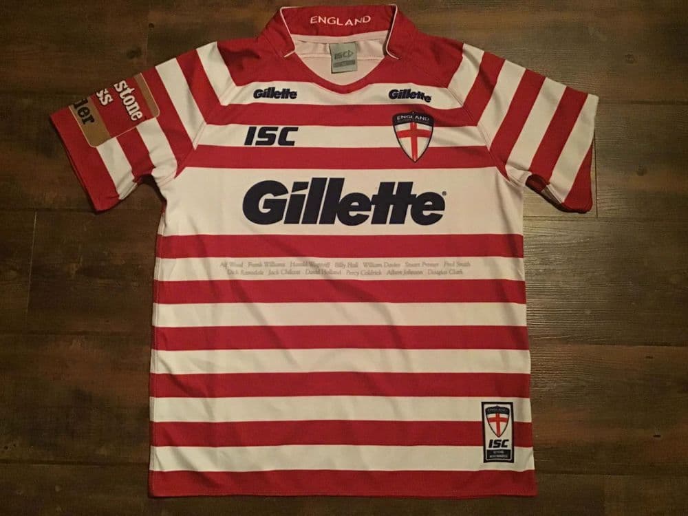 Classic Rugby Shirts | 2014 England RL Vintage Old Retro Jerseys