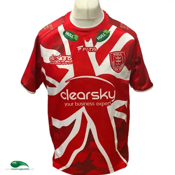 2014 Hull KR Military Classic Rugby Shirts Vintage Old RL Jerseys