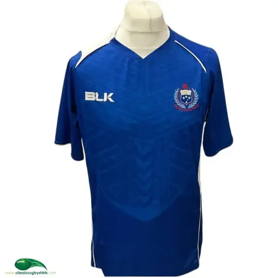 2014 Samoa Rugby Shirt |Old Official BLK Jerseys- Vintage Classic Rugby Shirts