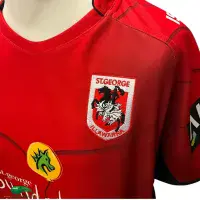 2014 St George Illawarra Dragons Classic Rugby Shirt | Old Official ISC Vintage Jersey