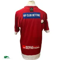 2014 Wakefield Trinity Wildcats Rugby league Shirt | Old Official Macron Jersey - Vintage Classic Rugby Shirts