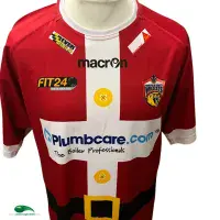 2014 Wakefield Trinity Wildcats Rugby league Shirt | Old Official Macron Jersey - Vintage Classic Rugby Shirts