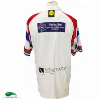 2014 Wakefield Trinity Wildcats Rugby Shirt | Old Official Macron Jersey - Vintage Classic Rugby Shirts