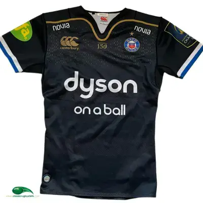 2015 2016 Bath 150 Years Pro European Rugby Shirt Large