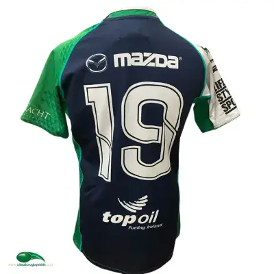 2015 2016 Connacht Academy No 19 Player Issue Rugby Union Shirt XL Medium