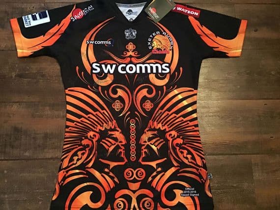 Classic Rugby Shirts | Exeter Chiefs 2015 Old Vintage Jerseys