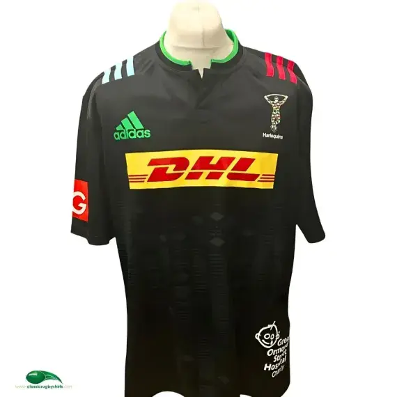2015/16 Harlequins Big Game 8 Rugby Shirt | Old Official Adidas Jersey