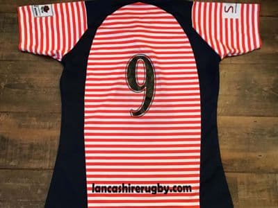 2015 2016 Lancashire No 9 Match Worn Rugby Union Shirt  Large
