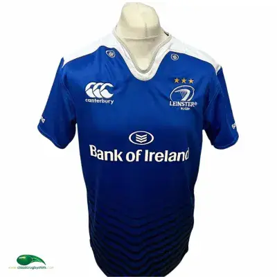 2015 2016  Leinster Home Rugby Shirt Large