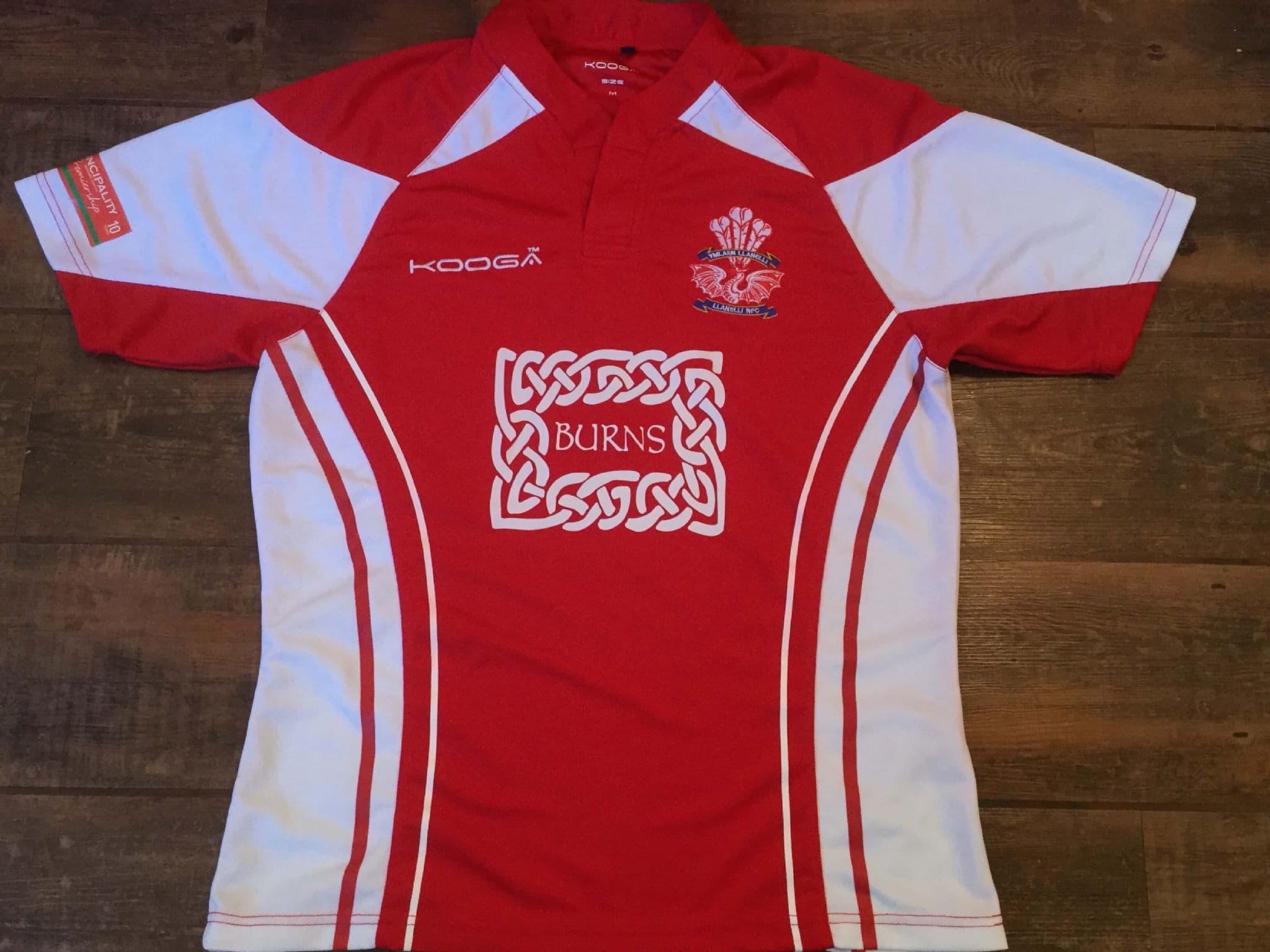 Maillot De Rugby Llanelli RFC Kooga 2006/2007 - Taille 2XL, Bleu, Occasion Très Bon état