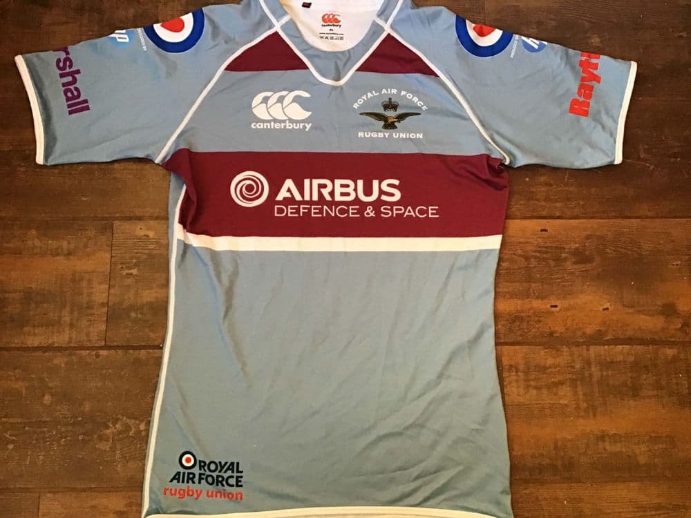 RAF BNWT New Rugby Union Shirt Large Royal Air Force