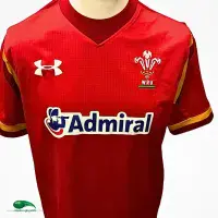 2015/16 Wales Rugby Shirt | Old Official Under Armour Jersey