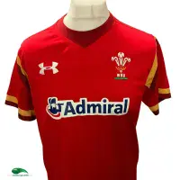 2015/16 Wales Rugby Shirt | Old Official Under Armour Jersey