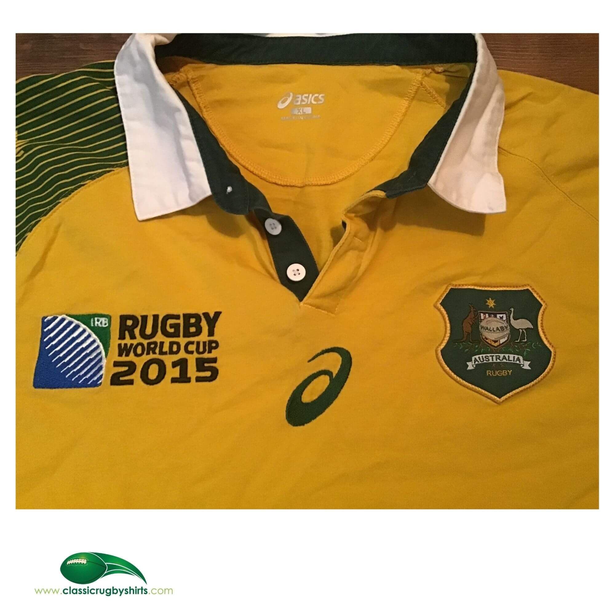 Classic Rugby Shirts | 2015 Australia RWC Vintage Old Jerseys Wallabies