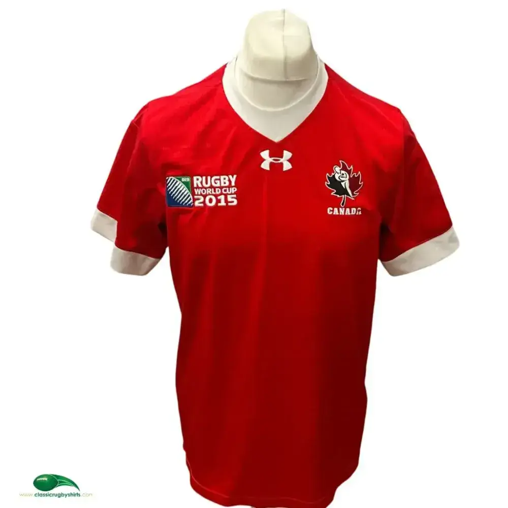 2015 Canada Rugby Shirt - RWC Vintage Old Classic Jerseys