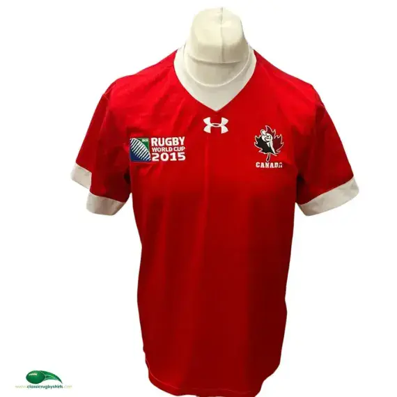 2015 Canada Rugby Shirt -  RWC Vintage Old Classic Jerseys