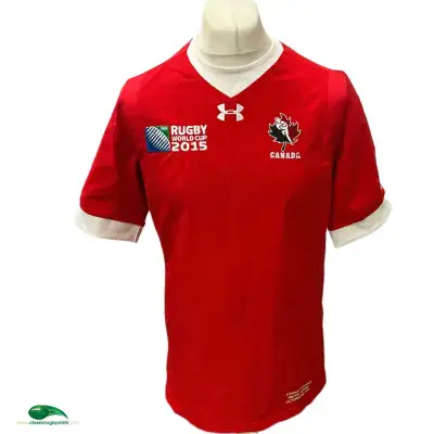 2015 Canada World Cup v France Rugby Shirt XL