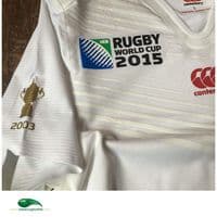 World Rugby Shirts | 2015 England RWC Vintage Old Jerseys