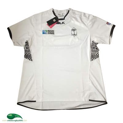 2015 Fiji BNWT World Cup Home Rugby Union Shirt 5XL