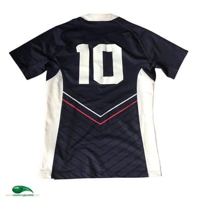 2015 France No 10 Player Rugby League Shirt v Scotland Large