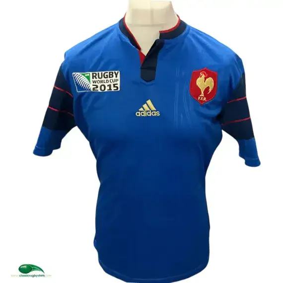 2015 France Rugby Shirt | Old Official Adidas Jersey
