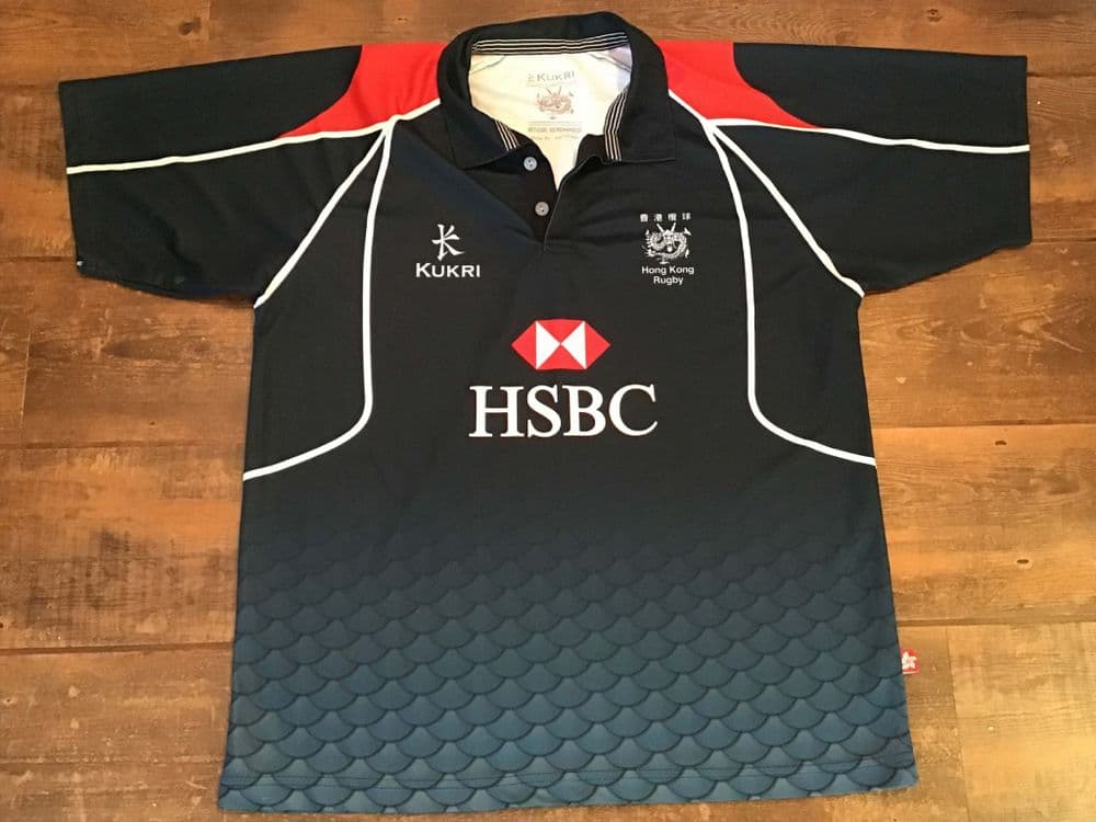 Maillot De Rugby Hong Kong Rugby Union 1997 Canterbury - Taille L Homme - Occasion En Bon état
