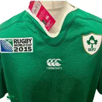 2015 Ireland RWC Rugby Shirt | Old Official Canterbury Jersey