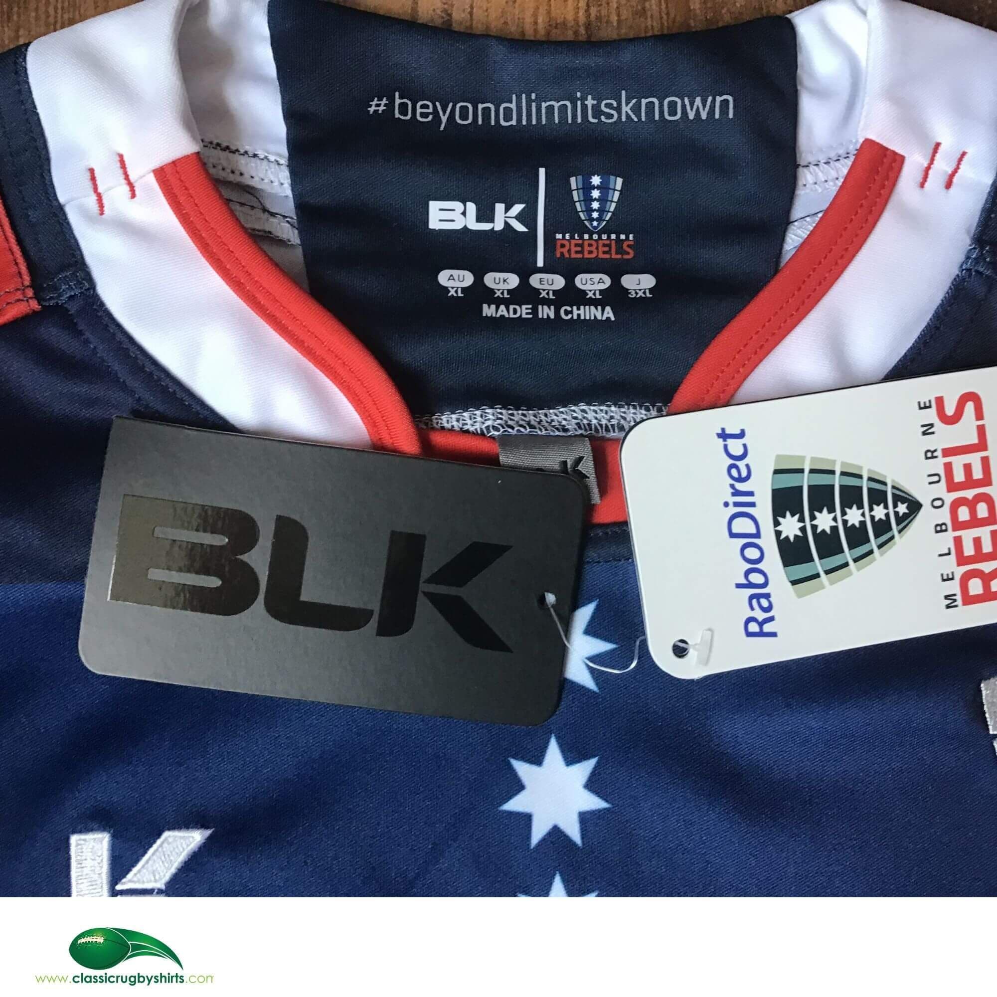 Super Rugby Shirts | 2015 Melbourne Rebels Vintage Old Jerseys